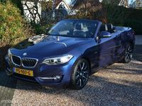 tweedehands BMW 218 2-SERIE Cabrio i Sportline, 18 inch, Leder, stoelver