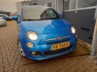 tweedehands Fiat 500S 500 0.9 TwinAir TurboSPORT - 81PK - AIRCO - BLUE