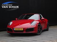 Occasion Porsche 911 Targa 4S 420 PK (308 kW) 2016 Rood Cabriolet