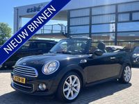Occasion Mini Cooper Cabriolet 123 PK (90 kW) 2014 Zwart Cabriolet