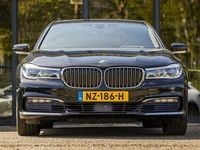 Occasion BMW 740 Executive 320 PK (235 kW) 2016 Zwart, metallic lak Sedan