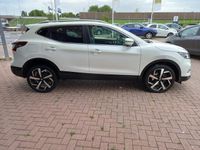 tweedehands Nissan Qashqai 1.3 DIG-T Premium Edition Automaat, Airco(automatisch), Panorama dak, 360 Camera, Multimedia systeem, Bluetooth, Navigatie, Cruise control, Parkeersensoren, Stoelverwarming, Lane assist, Lederen bekleding , Elektrische ramen en spiegels, Ke