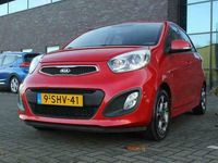 tweedehands Kia Picanto 1.0 CVVT ISG Plus Pack parelmoer rood Airco Navigatie