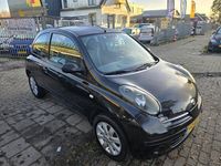 Occasion Nissan Micra Pure 65 PK (47 kW) 2007 Zwart Hatchback