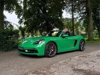 Occasion Porsche 718 Boxster GTS Sport 400 PK (294 kW) 2021 Groen Cabriolet