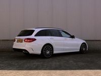 Occasion Mercedes C300 AMG line 245 PK (180 kW) 2015 Wit Stationwagen