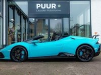 Occasion Lamborghini Huracán 640 PK (470 kW) 2020 Blauw Cabriolet