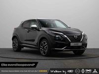 Nieuw Nissan Juke Pack 143 PK (105 kW) 2025 Two tone: metallic black / blade silver (zwar SUV