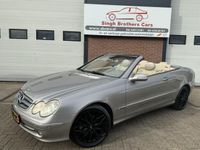 tweedehands Mercedes CLK200 Cabriolet K. Ele LEER NAP Y-TIMER INRUIL MOG!!!