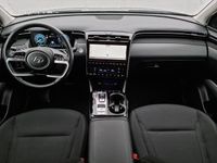 tweedehands Hyundai Tucson 1.6 T-GDI HEV Comfort Smart 230PK Automaat / 1650KG Trekgewicht / Elektrische Achterklep / Airco Separaat Achter