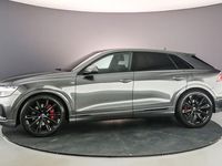 tweedehands Audi Q8 Pro Line S 55 TFSI e Quattro | B&O | Head Up | Tour Pack | Trekhaak | Nachtzicht | Keyless | 23 inch | Stuurverwarming | S-Line | Optiek Zwart |