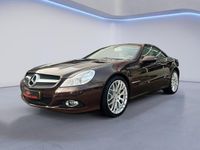 tweedehands Mercedes SL350 Elektr. Stoelen+MEM, Stoelverwarming, Leder, 19" Lichtmetalenvelgen, Bluetooth, Navigatiesysteem, Multifunctioneelstuurwiel (MET GARANTIE*)