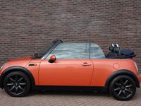 tweedehands Mini Cooper Cabriolet Cabrio 1.6 Cooper Pepper Cabriolet Pepper , keurige auto 17" velgen, blauwe kap