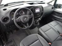 tweedehands Mercedes Vito 116 CDI XL AMG Night Edition- 3 Pers, Leder, Stoelverwarming, Park Assist, Cruise, Clima, Sidebars