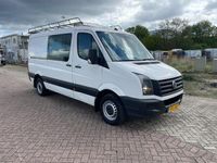 tweedehands VW Crafter 32 2.0 TDI L2H1 DC! APK:30-01-2025!ELECKTRISH RAAM!DBL CABINE!RIJDT GOED!NETTE BUS!CENTRAAL!2 SLEUTELS!IMPERIAL