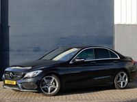 tweedehands Mercedes C200 Prestige AMG Burnmeister Leder Led Schuifdak