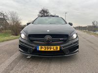 tweedehands Mercedes A45 AMG 4MATIC Pano Miltek 360pk Leer