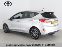 tweedehands Ford Fiesta TREND SILVERLINE 85 PK 1e EIG CARPLAY NAVI TOT 2 JR GARANTIE* 22.000 KM !!! Airco, Elektrische ramen voor, Bleutooth, Apple carplay, cruise control