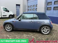 Occasion Mini Cooper Cabriolet 116 PK (85 kW) 2004 Blauw (metallic) Cabriolet