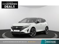 Nieuw Nissan Qashqai Tekna+ 158 PK (116 kW) 2025 Two tone pearl white / dak carbon black (wit metallic) SUV