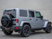 tweedehands Jeep Wrangler 2.8 CRD Sahara Grijs Kenteken Leer 18" Navi Trekhaak Alpine