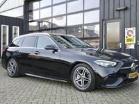 Occasion Mercedes C180 AMG line 2024 Zwart Stationwagen