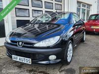 tweedehands Peugeot 206 CC 2.0-16V Airco Elec dak Leder Luxe Nw APK!