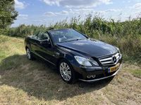 Occasion Mercedes E200 Elegance 184 PK (135 kW) 2010 Zwart Cabriolet