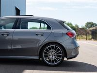 tweedehands Mercedes A220 A-KLASSEAMG 4MATIC MEMORY SEATS | NIGHT PAKKET | AMG | WIDESCREEN | PANO | KEYLESS | SFEER | 360° | BURMESTER