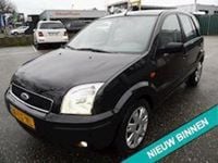 Occasion Ford Fusion 80 PK (58 kW) 2003 Zwart (metallic) Hatchback