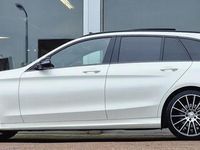 tweedehands Mercedes 250 C-KLASSE EstatePrestige Panoramadak 19"LMvelgen AMG pakket 275pk Mooi!