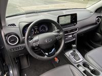 tweedehands Hyundai Kona 1.6 GDi DCT-automaat Hybride-EV Premium NL-auto met o.a. stoelverwarming/-ventilatie, HUD, LED, navigatie, camera, etc.