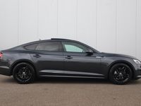 tweedehands Audi A5 Sportback - 40 TDI Design Black Edition 190PK Panoramadak Virtual Half Leder Stoelverwarming Wegklapbare Trekhaak Sfeerverlichting 18 inch Navigatie Clima Cruise PDC Bluetooth Xenon LED