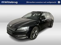 Occasion Skoda Superb SportLine 218 PK (160 kW) 2022 Zwart Stationwagen