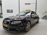 Occasion Audi RS4 Exclusive 421 PK (309 kW) 2007 Zwart, metallic lak Cabriolet