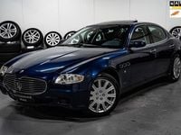 Occasion Maserati Quattroporte 402 PK (295 kW) 2006 Blauw, metallic lak Sedan