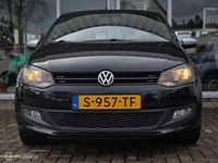 tweedehands VW Polo 1.2 Black Edition| Navi| Leer| Airco| 16inch