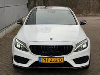Occasion Mercedes C220 AMG line 170 PK (125 kW) 2014 Wit Sedan