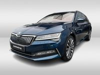Occasion Skoda Superb LAURIN & KLEMENT 218 PK (160 kW) 2022 Blauw Stationwagen