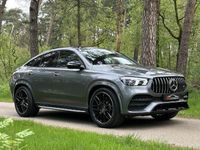 tweedehands Mercedes GLE400 Coupé Grijs Kenteken Pano | Trekhaak | Burmester | Multibeam LED | Keyless | HUD | Memory | Stoelklima | Leder | Luchtvering | 360 Graden Camera | VOL!!