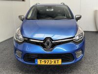 tweedehands Renault Clio IV Estate 1.2 GT AUTOMAAT CRUISE CONTROL CLIMATE CONTROL BLUETOOTH TELEFOON MEDIA VOORBEREIDING ACHTERUITRIJCAMERA ZEER MOOI !! LOCATIE 1001