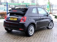 Occasion Fiat 500C Pop 60 PK (44 kW) 2017 Zwart (metallic) Cabriolet