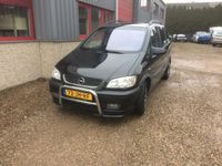 Occasion Opel Zafira 125 PK (91 kW) 2002 Zwart MPV