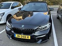 Occasion BMW 218 136 PK (100 kW) 2016 Zwart Cabriolet