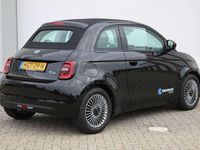 Occasion Fiat 500e Icon 69 kW (95 PK) 2025 Zwart Cabriolet