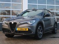 tweedehands Alfa Romeo Stelvio 2.0 Turbo Aut. AWD B-Tech | Navi | Xenon | Camera | Veloce Int. | Schuif/Kanteldak | 20" | Apple Carplay | Keyless | Dashboard Leder