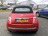 Occasion Fiat 500C Lounge 69 PK (50 kW) 2010 Rood Cabriolet
