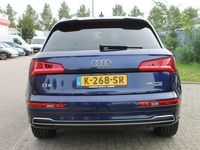 tweedehands Audi Q5 45 TFSI quattro Design Pro Line Plus Automaat Blueline Xenon PANO S line Leder Navi VOL VOL