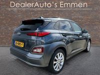 tweedehands Hyundai Kona EV Premium 64 kWh LEDER NAVI LED LMV CAMERA