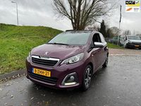 Occasion Peugeot 108 Allure 69 PK (50 kW) 2015 Paars (metallic) Cabriolet